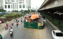 Quây rào lòng đường Nguyễn Trãi (Hà Nội) từ ngày 3/6