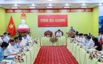 Thủ tướng Phạm Minh Chính làm việc với lãnh đạo chủ chốt tỉnh Hà Giang