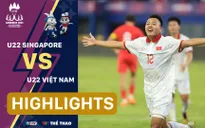 Highlights | U22 Singapore 1-3 U22 Việt Nam (Bảng B bóng đá nam SEA Games 32)