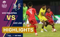 Highlights | U22 Malaysia 5-1 U22 Lào (Bảng B bóng đá nam SEA Games 32)