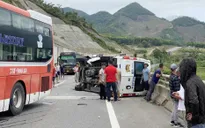 Thông tin mới nhất vụ xe khách gây tai nạn nghiêm trọng trên cao tốc La Sơn - Hòa Liên
