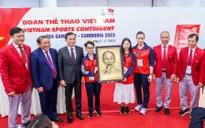 Phó thủ tướng Trần Lưu Quang thăm đoàn thể thao Việt Nam tại Làng VĐV SEA Games 32
