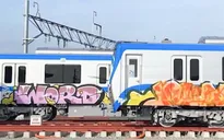 Sẽ xử lý hình sự hành vi vẽ bậy lên metro nếu đủ căn cứ
