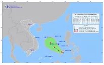 Áp thấp nhiệt đới đã đi vào Biển Đông
