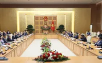 Thủ tướng tiếp Chủ tịch Liên minh Nghị sĩ hữu nghị Nhật Bản - Việt Nam