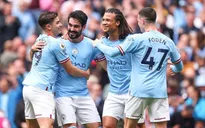 Gundogan lập cú đúp, Man City áp sát ngôi vô địch