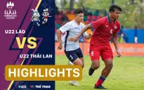 Highlights | U22 Lào 1-4 U22 Thái Lan | Bảng B bóng đá nam SEA Games 32