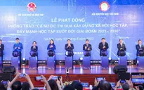 Thủ tướng phát động phong trào cả nước thi đua xây dựng xã hội học tập
