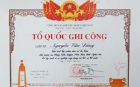 Cấp Bằng "Tổ quốc ghi công" cho 6 liệt sĩ hy sinh tại Đắk Lắk
