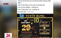 Giải cứu nhóm nạn nhân bị bán bởi chiêu lừa việc nhẹ lương cao