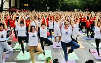Hơn 1.000 người biểu diễn tại Festival chào mừng ngày Quốc tế Yoga