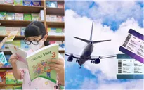 Chốt áp giá trần với vé máy bay, sách giáo khoa