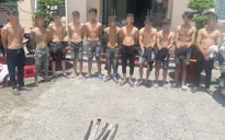 Ngăn chặn hàng chục thanh niên mang hung khí đi đánh nhau