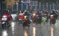 Các khu vực đều có mưa dông, cục bộ mưa to