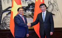 Thủ tướng Chính phủ Phạm Minh Chính hội kiến Chủ tịch Chính hiệp toàn quốc Trung Quốc Vương Hộ Ninh