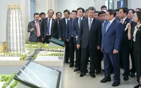 Thủ tướng thăm khu mới Hùng An, tỉnh Hà Bắc, Trung Quốc