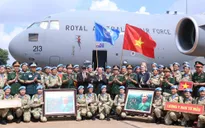 Hàng trăm chiến sỹ mũ nồi xanh lên đường gìn giữ hòa bình Liên Hợp Quốc