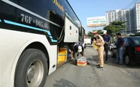 Bình Dương: Xe khách, xe chở hàng ''vào tầm ngắm''
