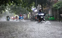 Đề phòng khả năng ngập úng vùng trũng, thấp tại các khu vực do mưa, dông