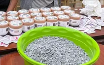 Triệt phá đường dây vận chuyển ma túy cất giấu trong hộp kem dưỡng da