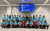 ĐT nữ Việt Nam tới Frankfurt, bắt đầu chuyến tập huấn tại châu Âu