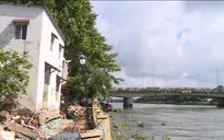 TP Hồ Chí Minh: 200m kè Thanh Đa bị sụt lún