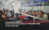 Từ 15/8, người dân được đăng ký xe tại nơi tạm trú