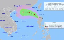 Áp thấp nhiệt đới đã vượt qua phía Bắc đảo Luzon đi vào Biển Đông