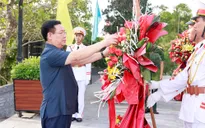 Chủ tịch Quốc hội Vương Đình Huệ tưởng niệm các anh hùng liệt sĩ tại Thừa Thiên - Huế