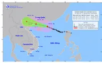 Bão số 1 giật cấp 15 hướng vào Quảng Ninh - Hải Phòng