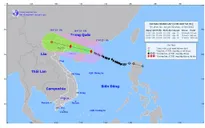 Bão số 1 cách Móng Cái (Quảng Ninh) khoảng 480km