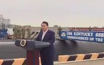 Tổng thống Hàn Quốc thăm tàu ngầm hạt nhân Mỹ