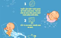 [INFOGRAPHIC] Cách giúp trẻ có giấc ngủ ngon