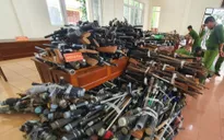 Thu hồi được trên 4.500 vũ khí các loại trong 40 ngày