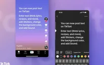 TikTok ra mắt định dạng văn bản để cạnh tranh với Twitter và Threads?