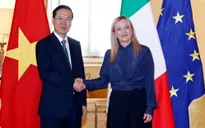 Chủ tịch nước Võ Văn Thưởng gặp Thủ tướng Italy Giorgia Meloni