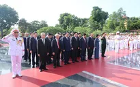 Lãnh đạo Đảng, Nhà nước dâng hương tưởng niệm các Anh hùng liệt sĩ
