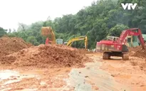 Xử lý xong hiện trường sạt lở trên đèo Bảo Lộc