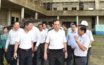 Phó Thủ tướng Trần Lưu Quang khảo sát một số dự án ODA tại Cần Thơ