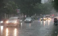Bắc Bộ đề phòng ngập úng do mưa to cục bộ