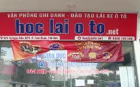 Nhiều học viên lái xe bị cơ sở đào tạo bỏ rơi