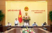Hôm nay (14/8), khai mạc Phiên họp thứ 25 Ủy ban Thường vụ Quốc hội