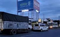 3 xe ô tô va chạm liên hoàn trên đường dẫn cao tốc