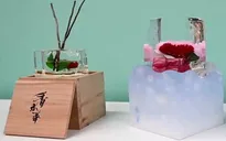"Hoa đá" đắt khách ở Nhật Bản
