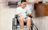 Nguyễn Trần Trung Quân bị ngã gãy xương sườn, bà bầu Khánh Thi nhận quà khủng từ ông xã