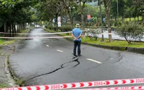 Đắk Nông: Đường Hồ Chí Minh sụp lún, khẩn trương di dời 16 hộ dân