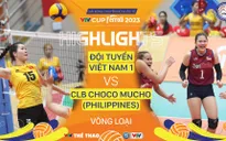 Highlights | ĐT Việt Nam 1 vs CLB Choco Mucho (Philippines) | VTV Cup Ferroli 2023