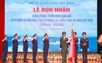Bộ Tư lệnh Cảnh sát biển đón nhận Huân chương Chiến công hạng Nhì