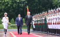 Thủ tướng Phạm Minh Chính chủ trì lễ đón Thủ tướng Singapore Lý Hiển Long
