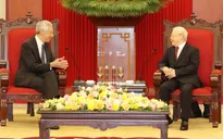 Tổng Bí thư Nguyễn Phú Trọng tiếp Thủ tướng Singapore Lý Hiển Long